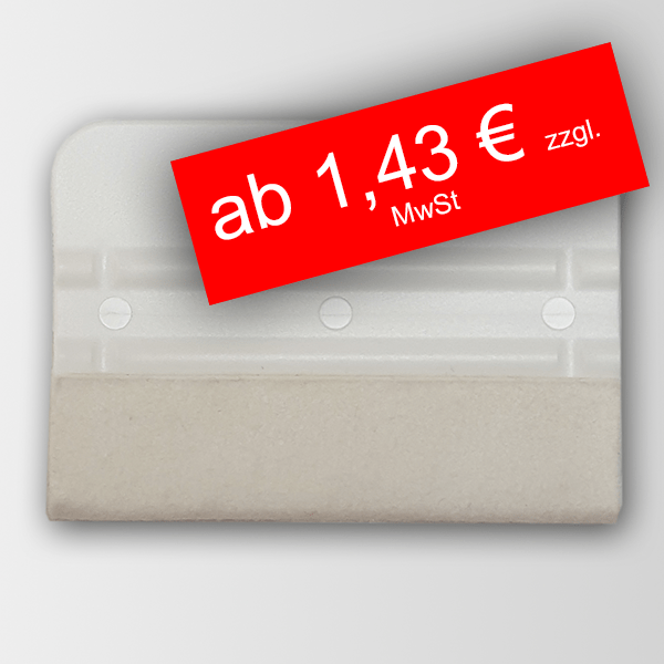 MAX-FLEX Filzrakel - individuelle Farbe + Logo möglich | SW10001